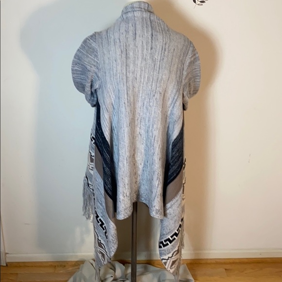 Love by Design Jacquard Cardigan Sweater Large - Picture 7 of 9